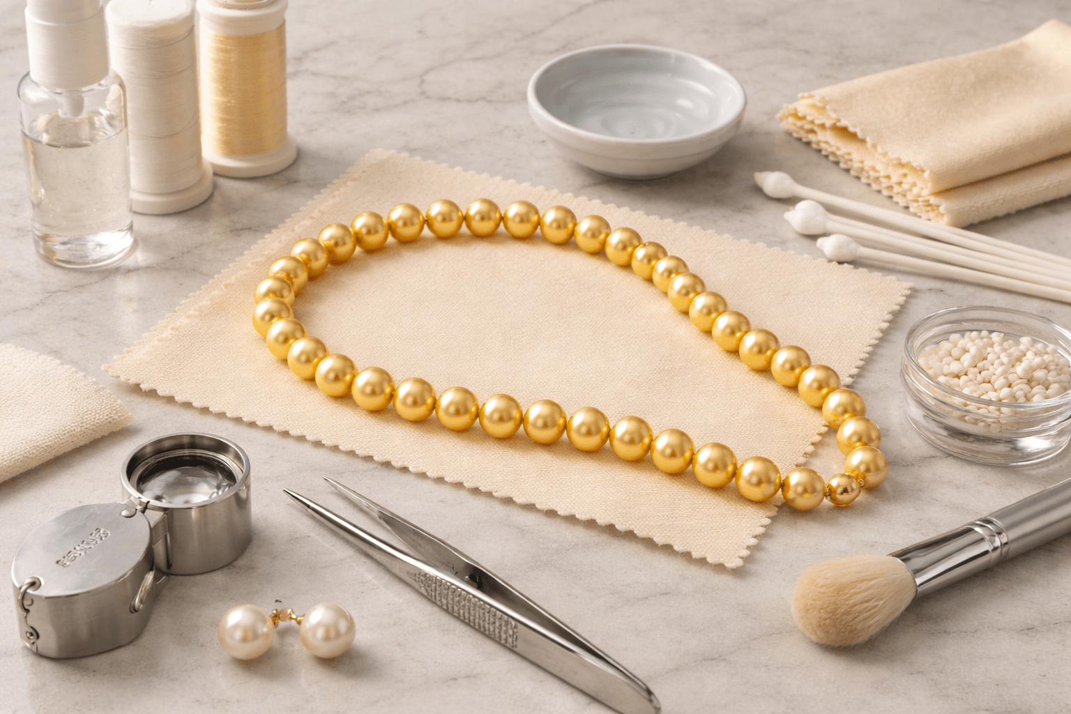 pearlsonly-blog-96-image-7-pearl - متى يجب على المحترفين تنظيف اللآلئ دون إتلافها بدلاً منك - مجوهرات اللآلئ - pearlsonly