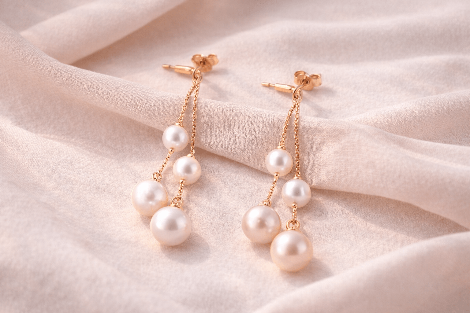 pearlsonly-blog-100-image-5-pearl - تصاميم بمتعدد اللآلئ في الأقراط المتدلية - مجوهرات اللؤلؤ - pearlsonly