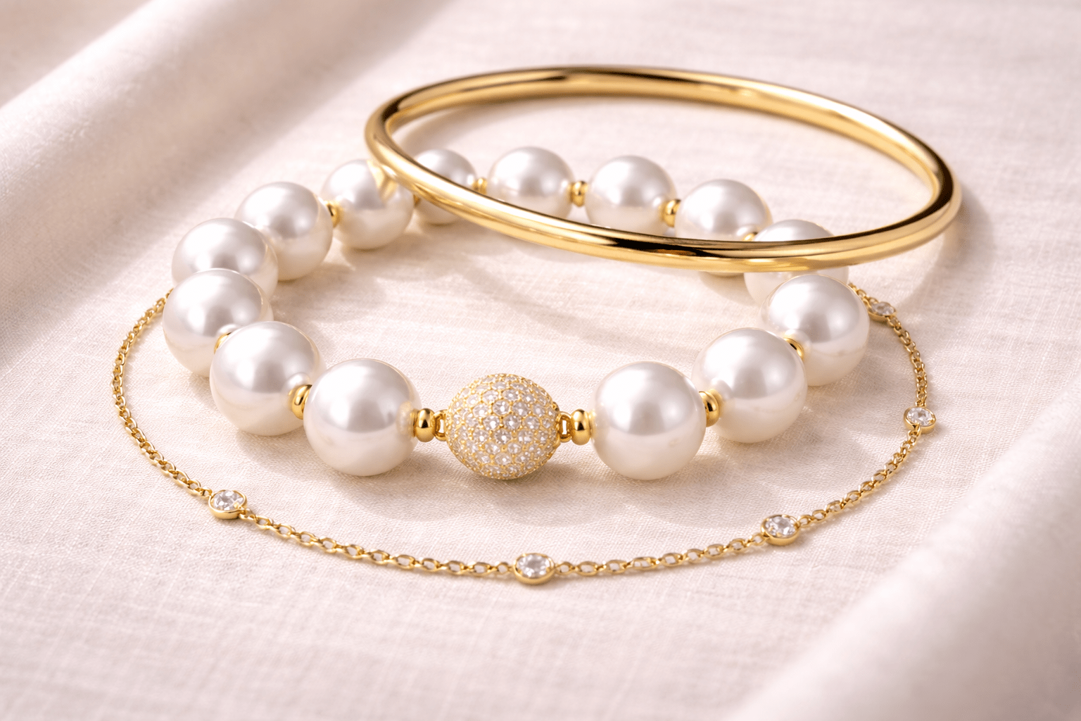 pearlsonly-blog-104-image-8-pearl - التنسيق مع مجوهرات أخرى - مجوهرات اللؤلؤ - pearlsonly
