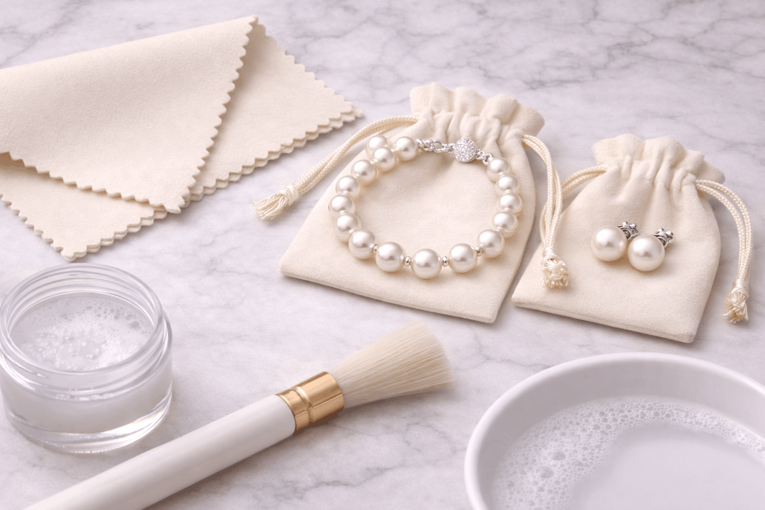 pearlsonly-blog-109-image-7-pearl - العناية بطقم عقد وأقراط اللؤلؤ - مجوهرات اللؤلؤ - pearlsonly