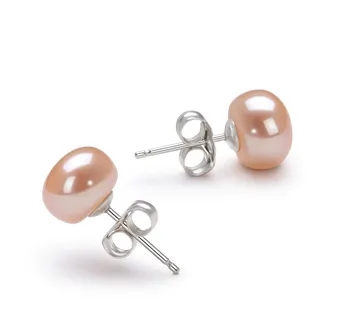 7-8mm المياه العذبة مجموعة القرط in لون القرنفل 7-8mm المياه العذبة مجموعة القرط in لون القرنفل