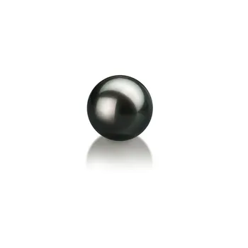 6-7mm أكويا اليابانية لؤلؤة فضفاضة in أسود